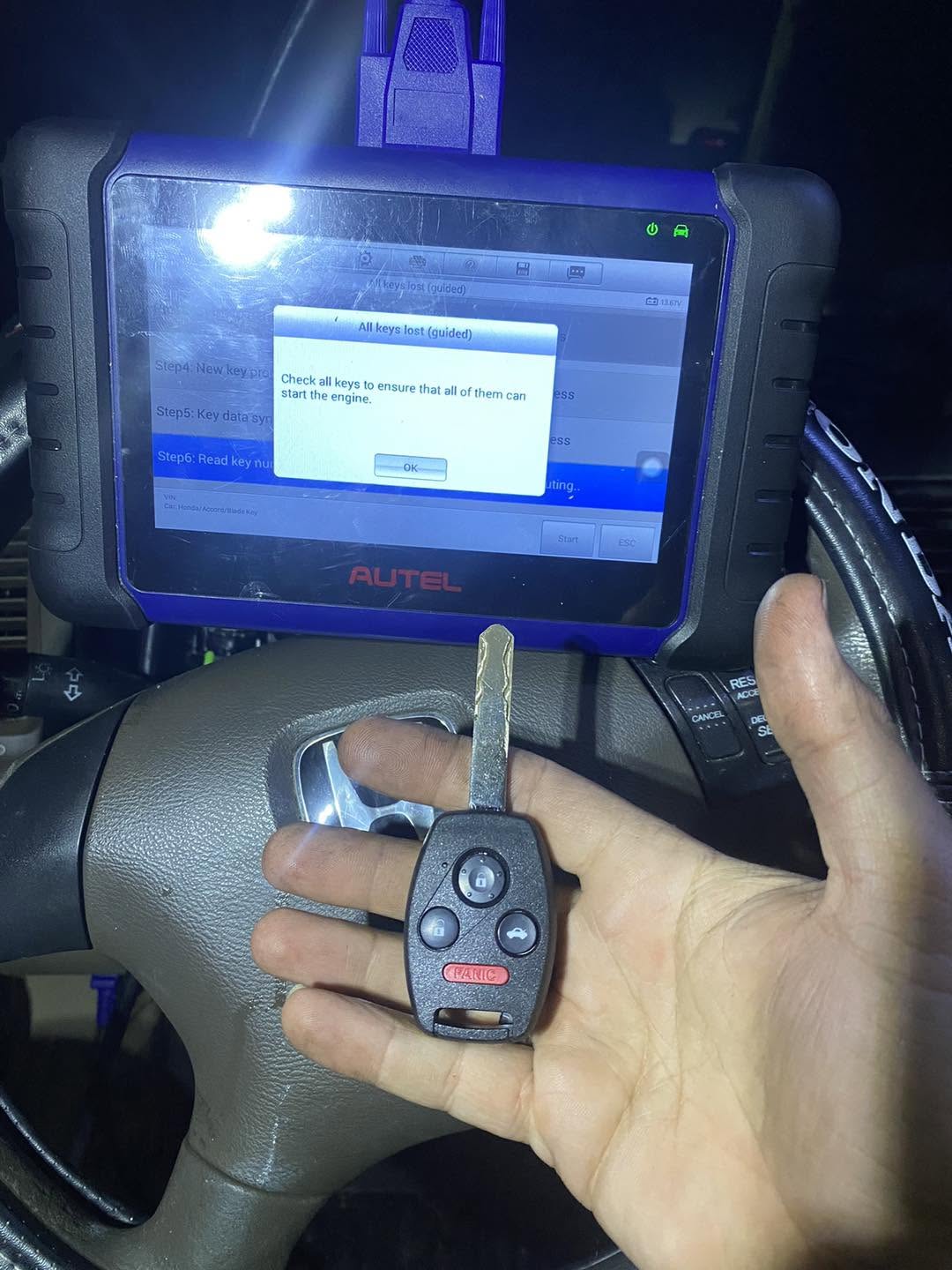 Honda all keys lost Memphis